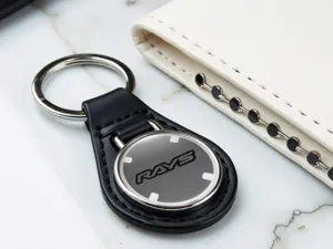 Rays Key Chains for Women Sturdy Leather Racing Feel